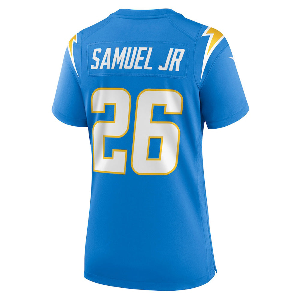 Women's Los Angeles Chargers Asante Samuel Jr. Game Jersey - Powder Blue