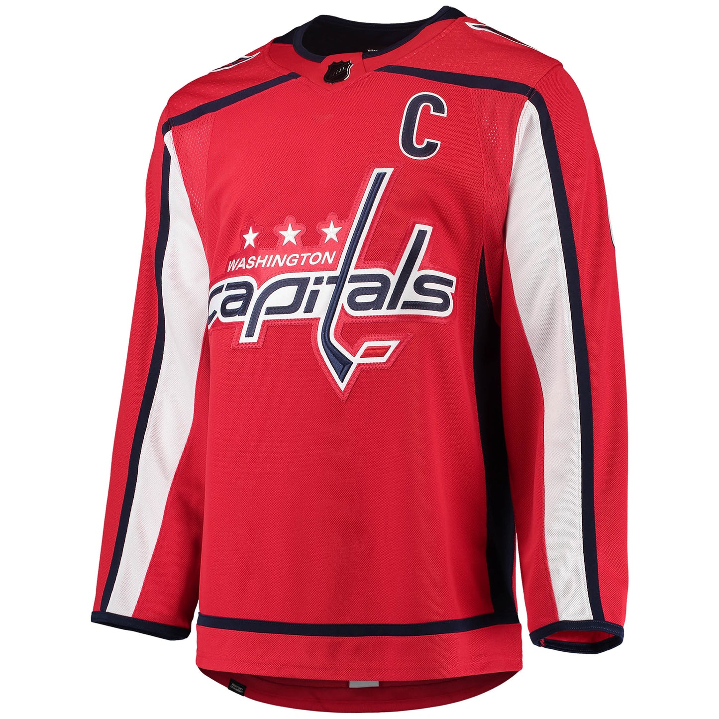 Alexander Ovechkin Washington Capitals adidas Home Captain Patch Primegreen Authentic Pro Player Jersey - Red